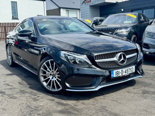 Mercedes-Benz C-Class Coupe, Diesel, 2018, Black