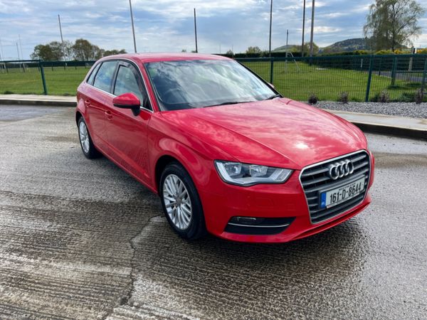 Audi A3 Hatchback, Diesel, 2016, Red