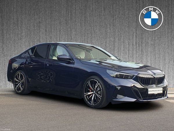 BMW 5-Series Saloon, Petrol Plug-in Hybrid, 2026, Blue
