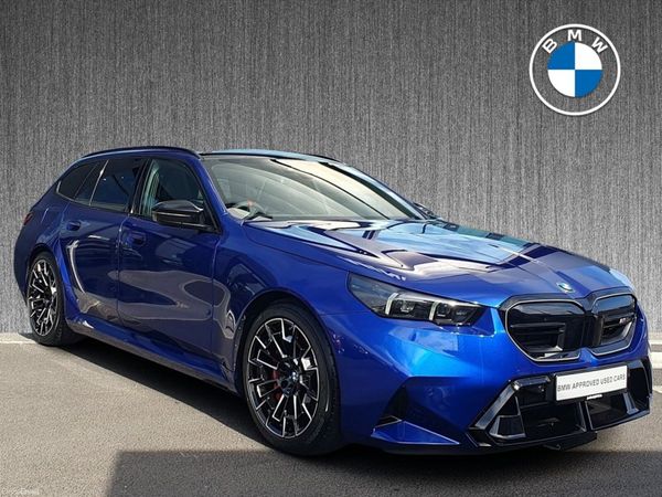 BMW M5 Estate, Petrol Plug-in Hybrid, 2026, Blue