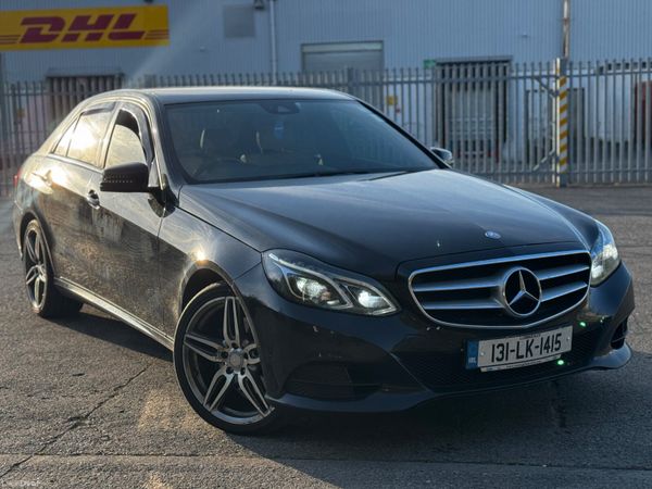 Mercedes-Benz E-Class Saloon, Diesel Hybrid, 2013, Black