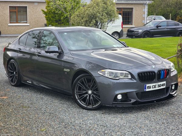 BMW 5-Series Saloon, Diesel, 2015, Grey