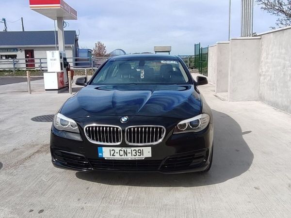 BMW 5-Series Saloon, Diesel, 2012, Black