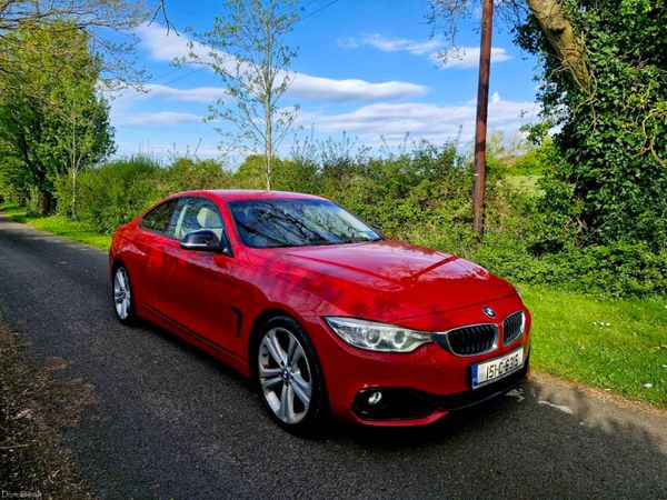 BMW 4-Series Coupe, Diesel, 2015, Red