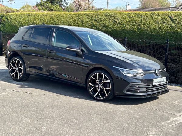 Volkswagen Golf Hatchback, Petrol Hybrid, 2022, Black