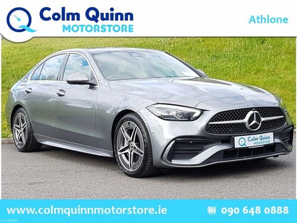 Mercedes-Benz C-Class Saloon, Petrol Hybrid, 2022, Grey