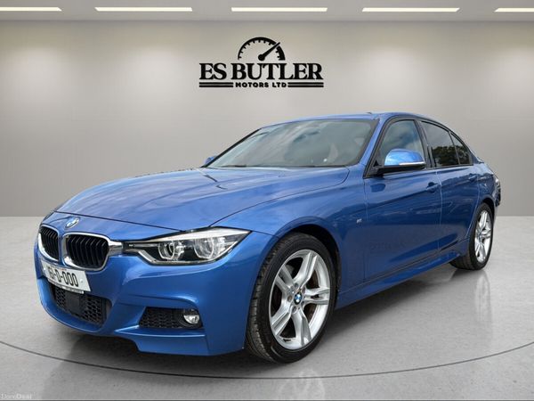 BMW 3-Series Saloon, Diesel, 2016, Blue