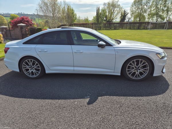 Audi A6 Saloon, Diesel, 2019, White
