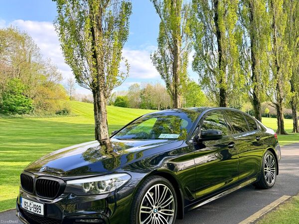 BMW 5-Series Saloon, Diesel, 2019, Black