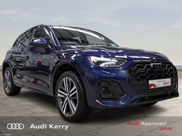 Audi Q5 SUV, Petrol Plug-in Hybrid, 2025, Blue