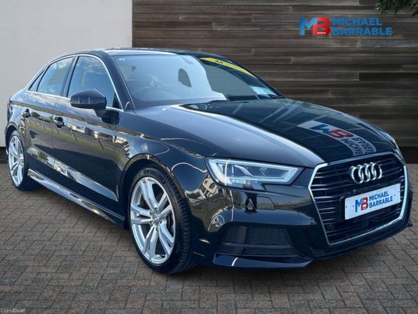 Audi A3 Saloon, Petrol, 2017, Black