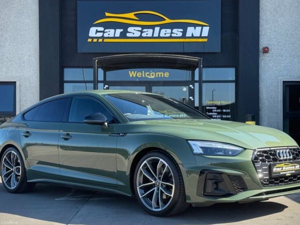 Audi A5 Hatchback, Diesel Hybrid, 2023, Green