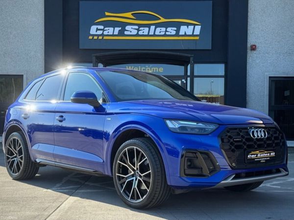 Audi Q5 SUV, Diesel Hybrid, 2023, Blue