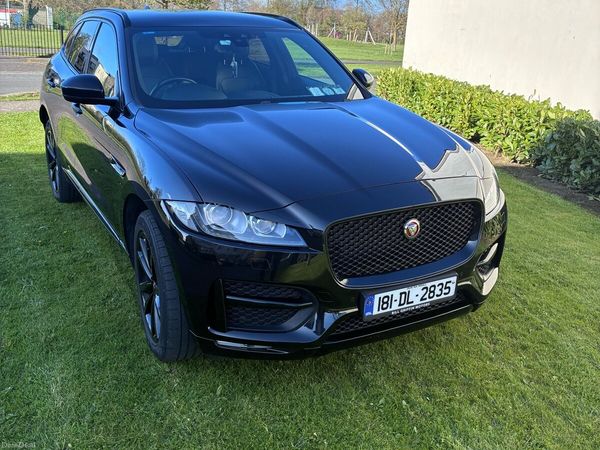 Jaguar F-Pace SUV, Diesel, 2018, Black