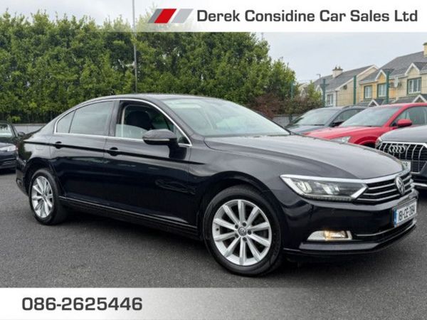Volkswagen Passat Saloon, Diesel, 2018, Black