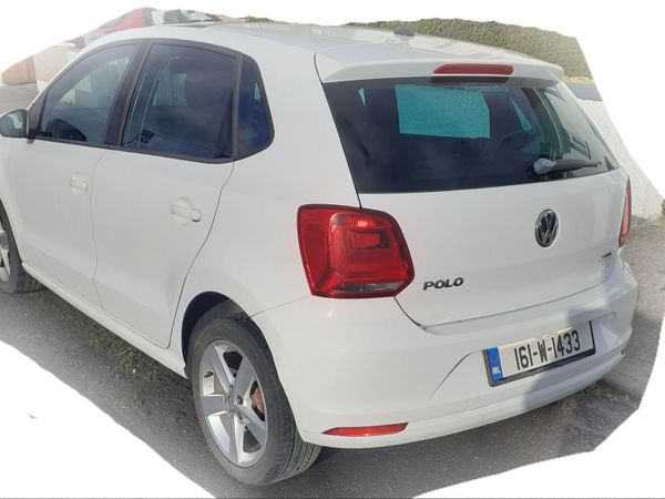 Volkswagen Polo Hatchback, Petrol, 2016, White