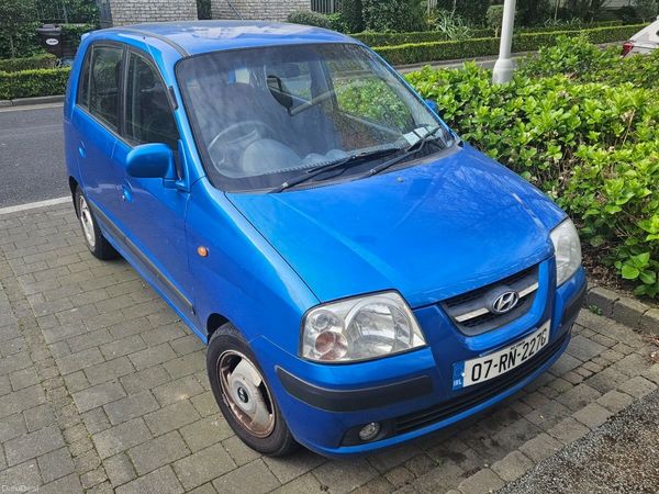 Hyundai Atos Hatchback, Petrol, 2007, Blue
