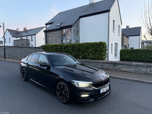 BMW 5-Series Saloon, Diesel, 2019, Black