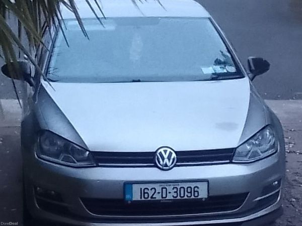 Volkswagen Golf Hatchback, Diesel, 2016, Silver