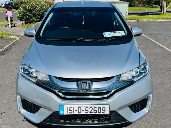 Honda Fit Hatchback, Petrol Hybrid, 2015, Silver