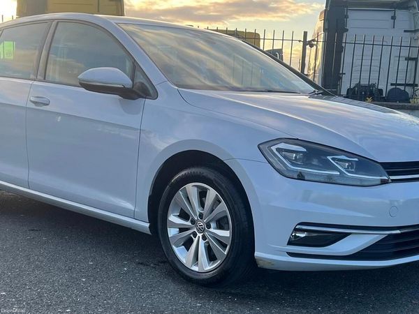 Volkswagen Golf Hatchback, Petrol, 2018, White