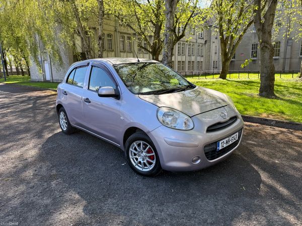 Nissan March Hatchback, Petrol, 2012, Red