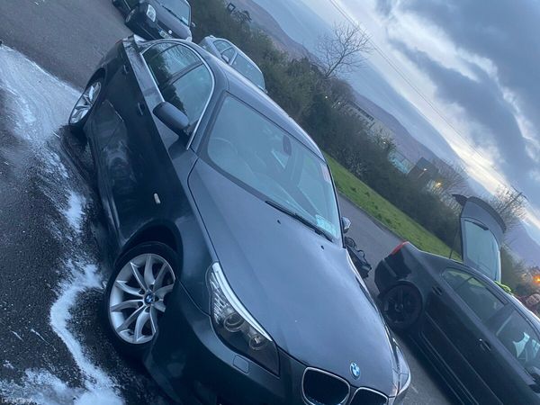 BMW 5-Series Saloon, Diesel, 2008, Grey