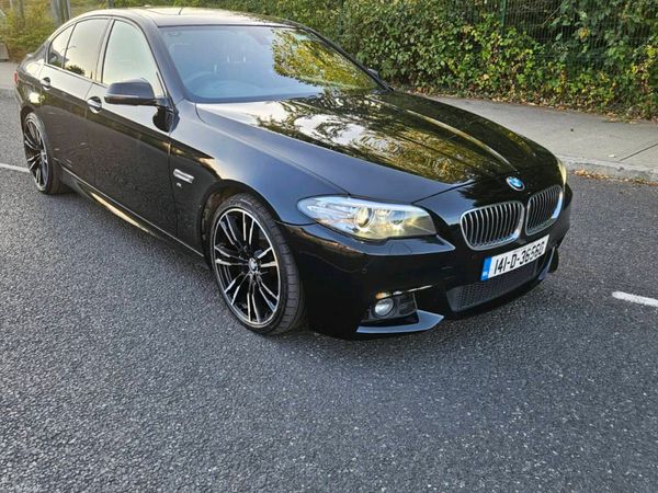 BMW 5-Series Saloon, Diesel, 2014, Black
