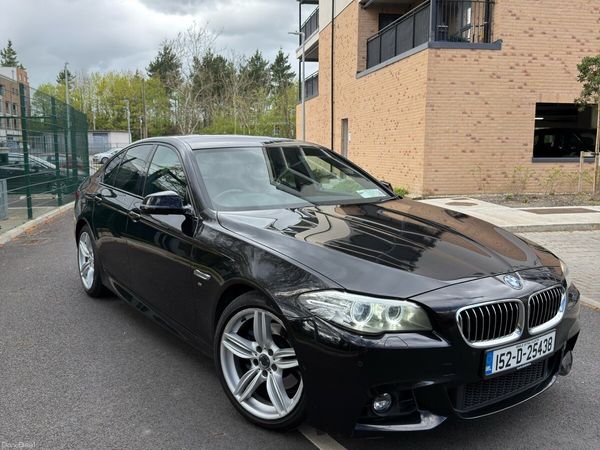 BMW 5-Series Saloon, Diesel, 2015, Black