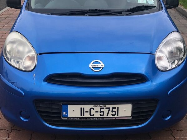 Nissan Micra Hatchback, Petrol, 2011, Blue