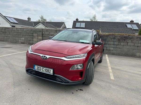 Hyundai KONA MPV, Electric, 2020, Red
