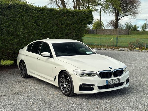 BMW 5-Series Saloon, Diesel, 2017, White