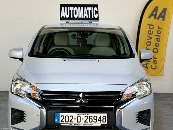 Mitsubishi Mirage Hatchback, Petrol, 2020, White