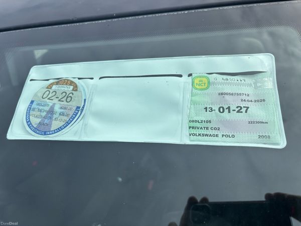 Volkswagen Polo Hatchback, Petrol, 2008, Black