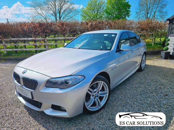 BMW 5-Series Saloon, Diesel, 2012, Silver