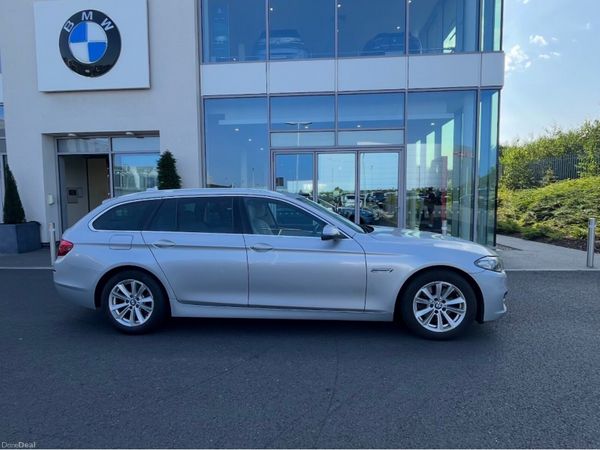 BMW 5-Series Estate, Diesel, 2015, Silver