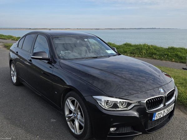 BMW 3-Series Saloon, Petrol Plug-in Hybrid, 2017, Black