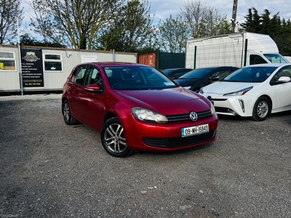 Volkswagen Golf Hatchback, Diesel, 2009, Red