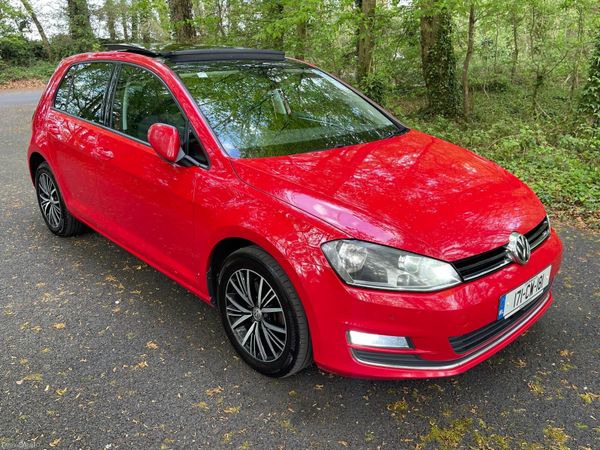 Volkswagen Golf Estate, Diesel, 2017, Red