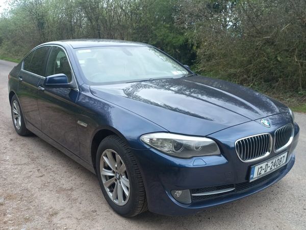 BMW 5-Series Saloon, Diesel, 2012, Blue