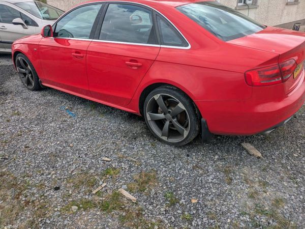 Audi A4 Saloon, Diesel, 2008, Red