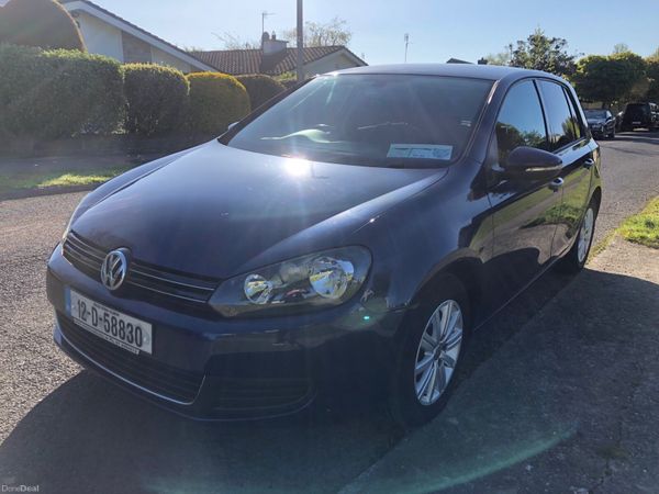 Volkswagen Golf Hatchback, Petrol, 2012, Navy
