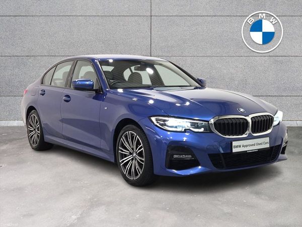 BMW 3-Series Saloon, Petrol Plug-in Hybrid, 2020, Blue