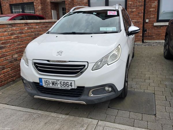 Peugeot 2008 SUV, Petrol, 2015, White
