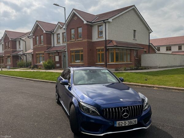 Mercedes-Benz C-Class Saloon, Diesel, 2016, Blue