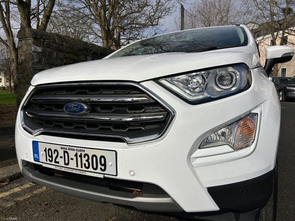 Ford EcoSport SUV, Petrol, 2019, White