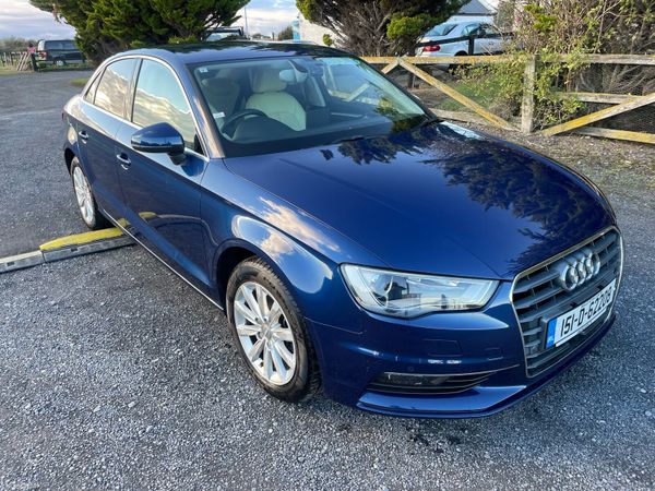 Audi A3 Saloon, Petrol, 2015, Blue