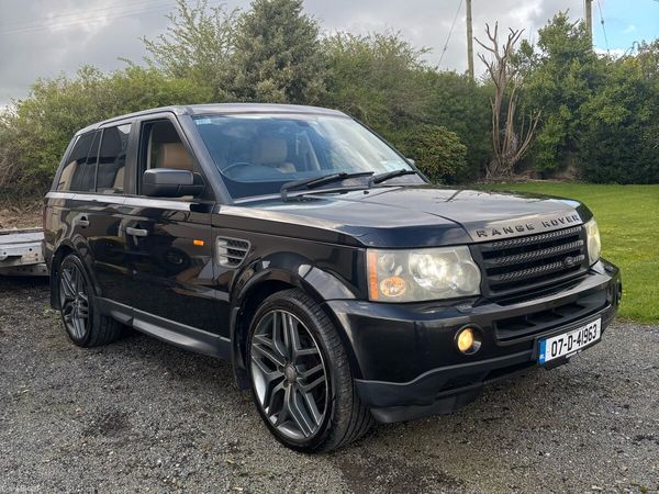 Land Rover Range Rover Sport SUV, Diesel, 2007, Black