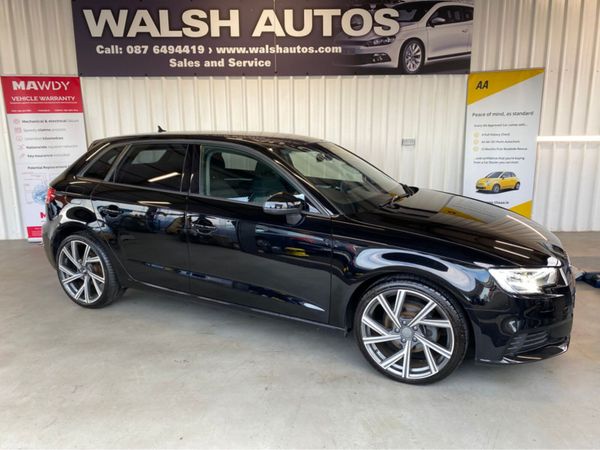 Audi A3 Hatchback, Diesel, 2019, Black