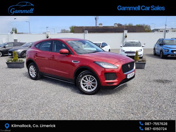 Jaguar E-Pace SUV, Diesel, 2018, Red